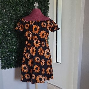 Floral Sunflower Dress